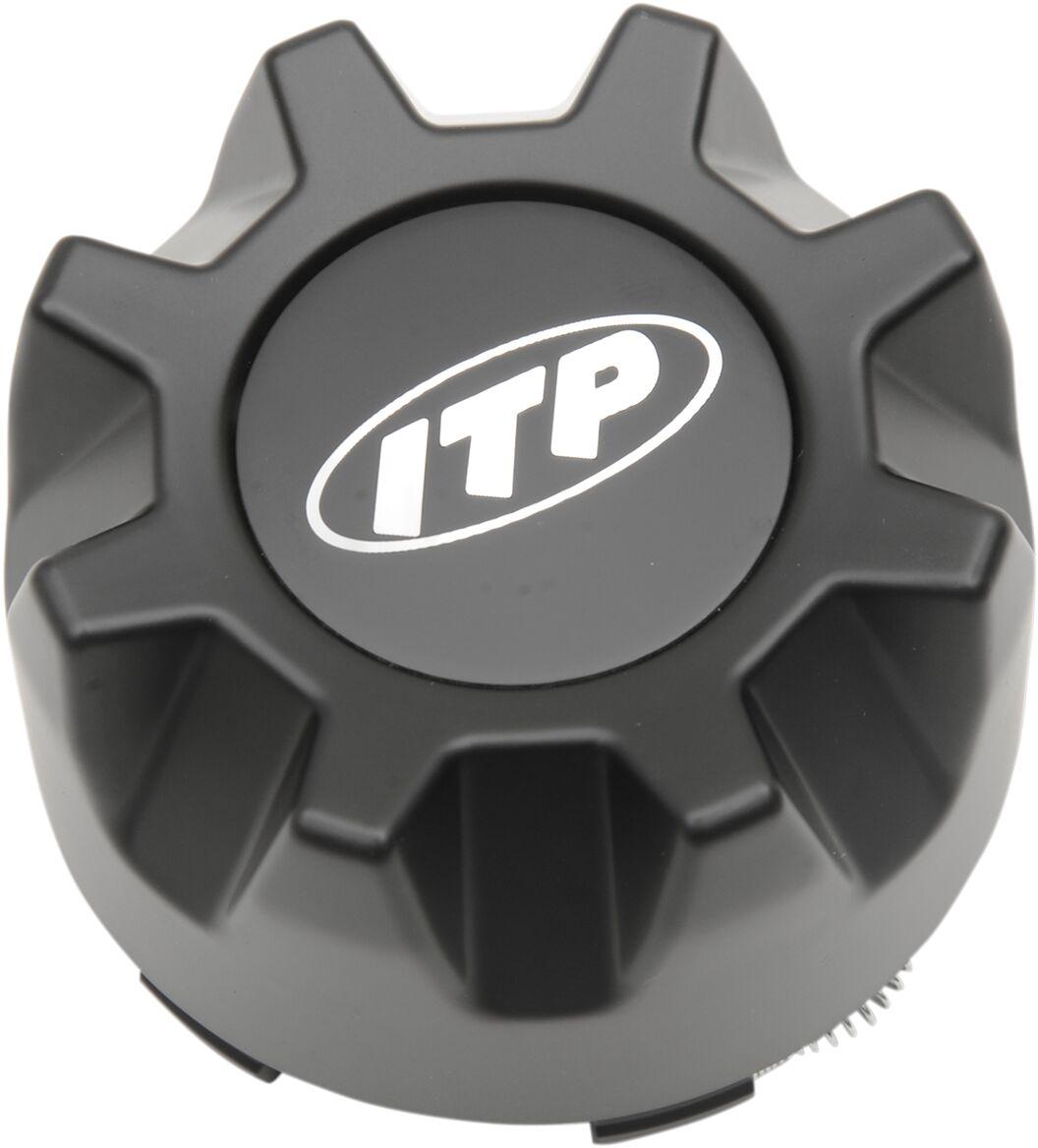 C110ITP - ITP Replacement Hurricane Wheel Centre Cap For Arctic Cat Textron 300 2X4 2002-2016 - Black