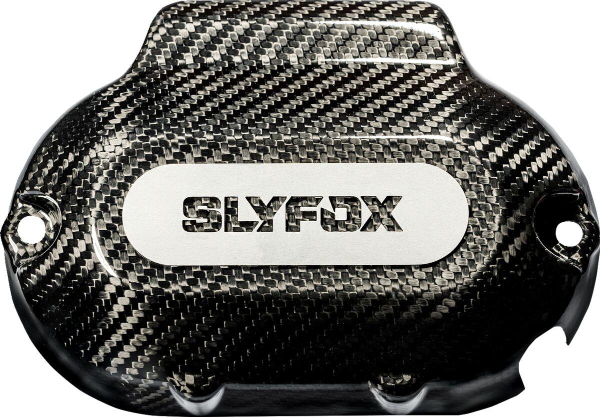 12059G - Slyfox Hydraulic Clutch Actuator Cover For Harley Davidson FLHR 1750 2017-2019 - Black/Gloss
