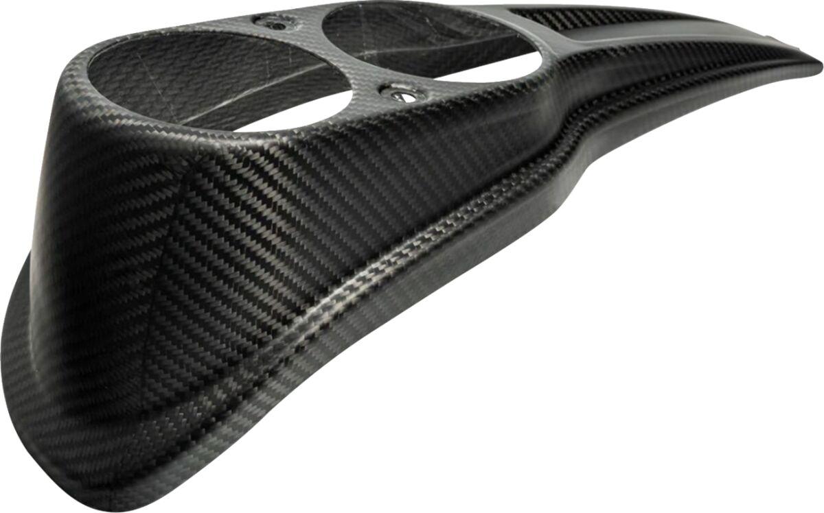 12063M - Slyfox Carbon Fibre Dash Panel For Harley Davidson FXLR 1750 ABS 2018-2020 - Black