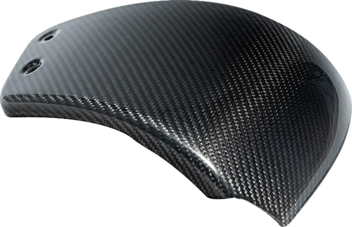 12062G - Slyfox Side Covers For Harley Davidson FXLRS 1868 ABS 2020-2021 - Black/Carbon Fiber