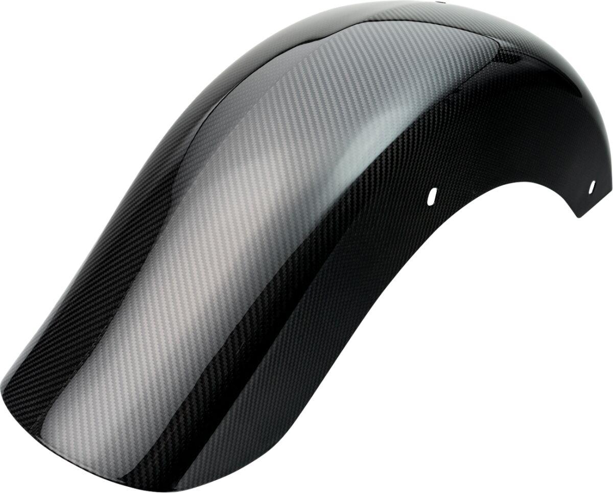 1027-RF3C-G - Slyfox Carbon Fibre Fender For Harley Davidson FLD 1690 2012-2013 Rear - Black Gloss