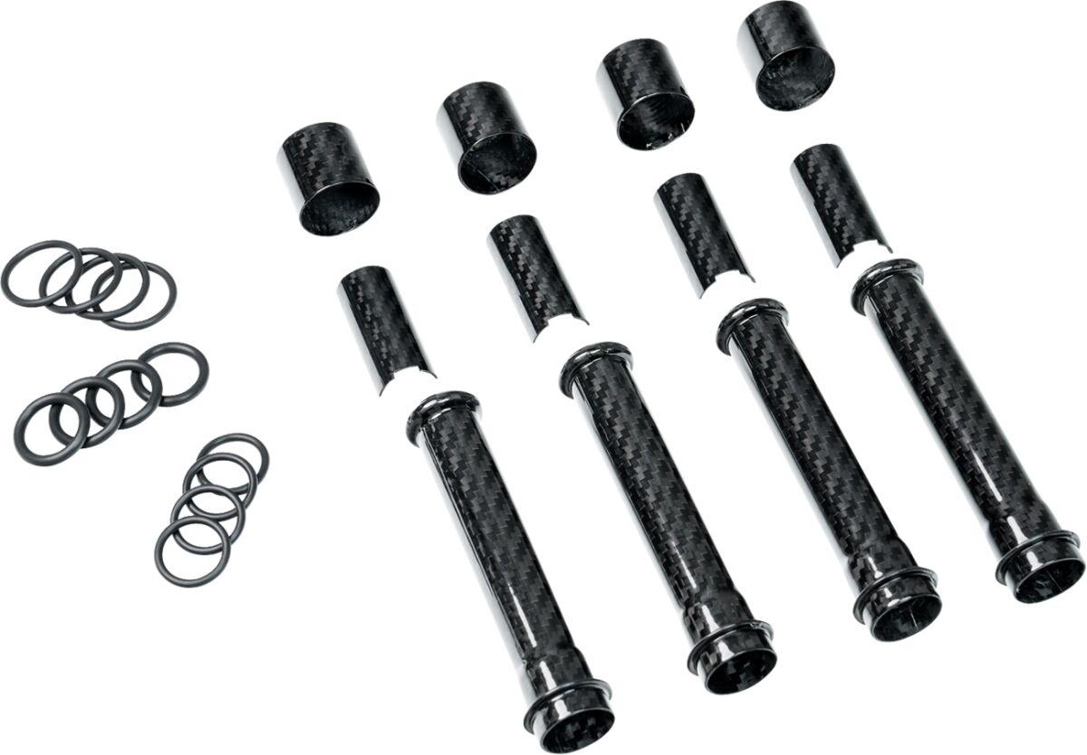 1012-PCXC - Slyfox Pushrod Covers For Harley Davidson FLDE 1750 ABS 2018-2020