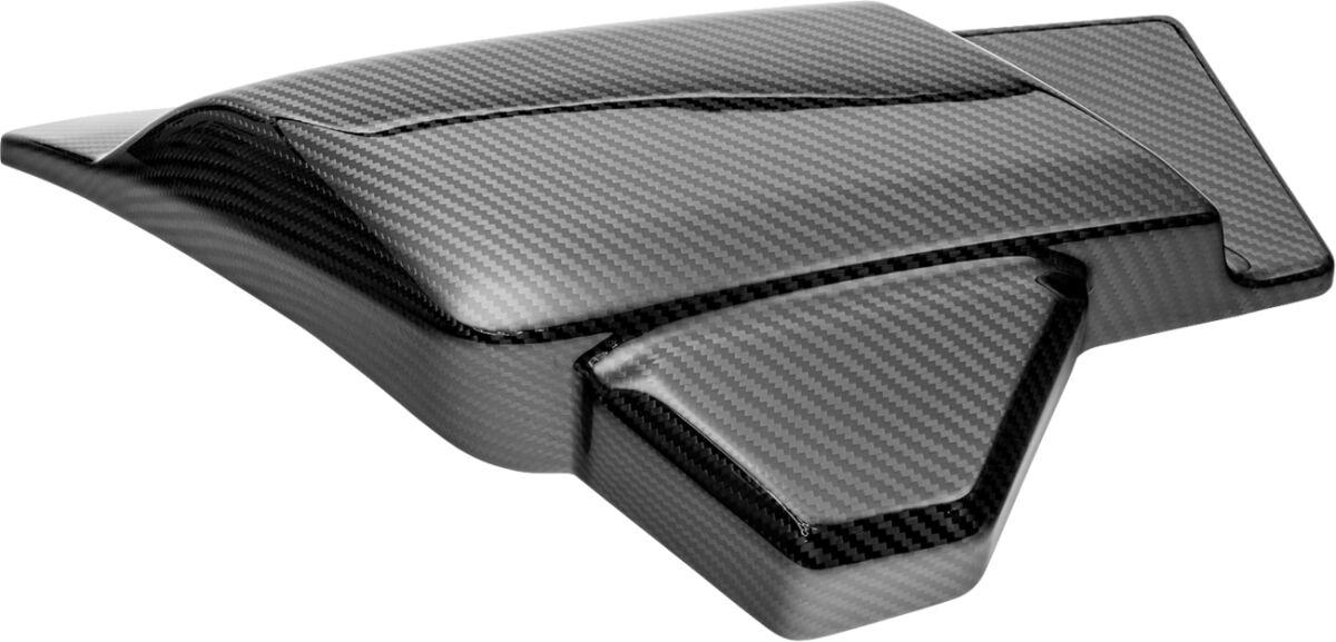 1018-SCXC-G - Slyfox Side Covers For Harley Davidson FLFBS 1868 ABS 2023-2024 - Black/Carbon Fiber/Gloss
