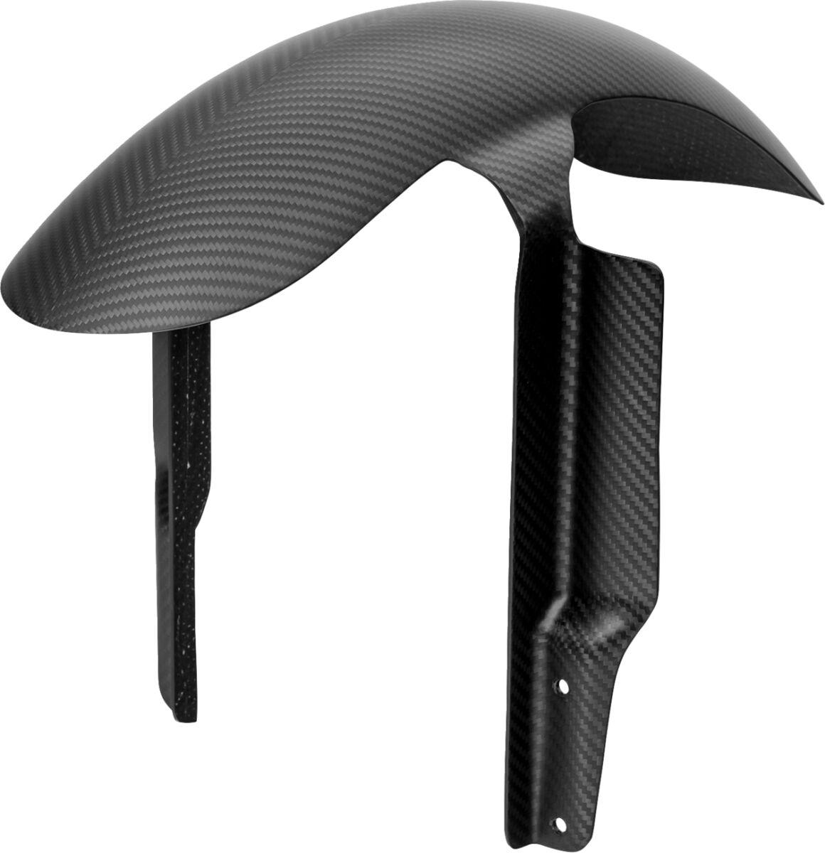 1033-FF2C - Slyfox Carbon Fibre Fender For Harley Davidson FLSB 1750 ABS 2018-2021 Front - Black Matte