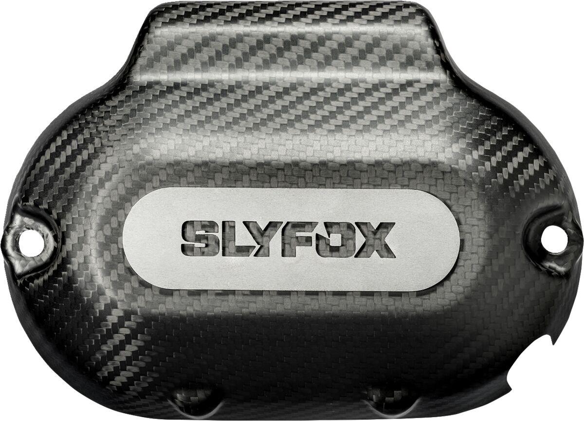 12059M - Slyfox Hydraulic Clutch Actuator Cover For Harley Davidson FLHR 1750 2017-2019 - Black/Matte