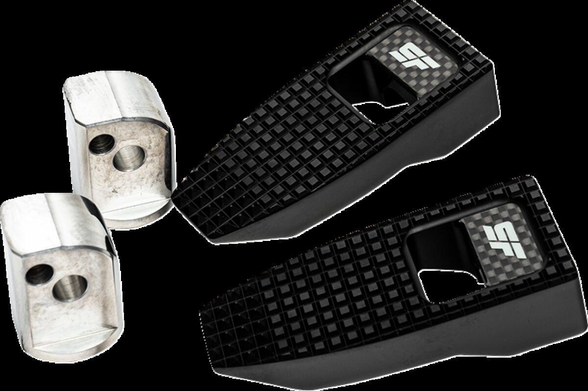 SF-903-02-1 - Slyfox Speed Foot Pegs For Harley Davidson FLDE 1750 ABS 2018-2020 Rear - Black