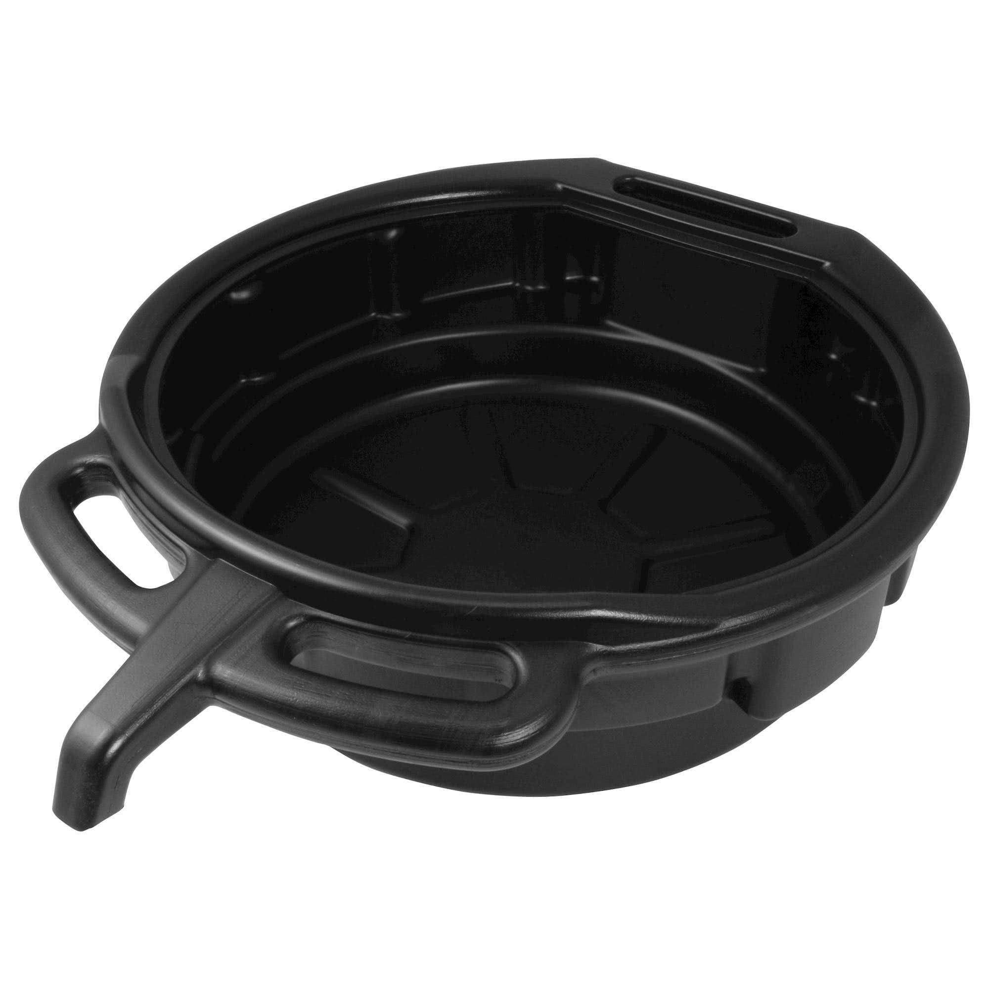 OILPAN10 - Bike It 10 Litre Oil Drain Pan With Pourer & Grip Handles