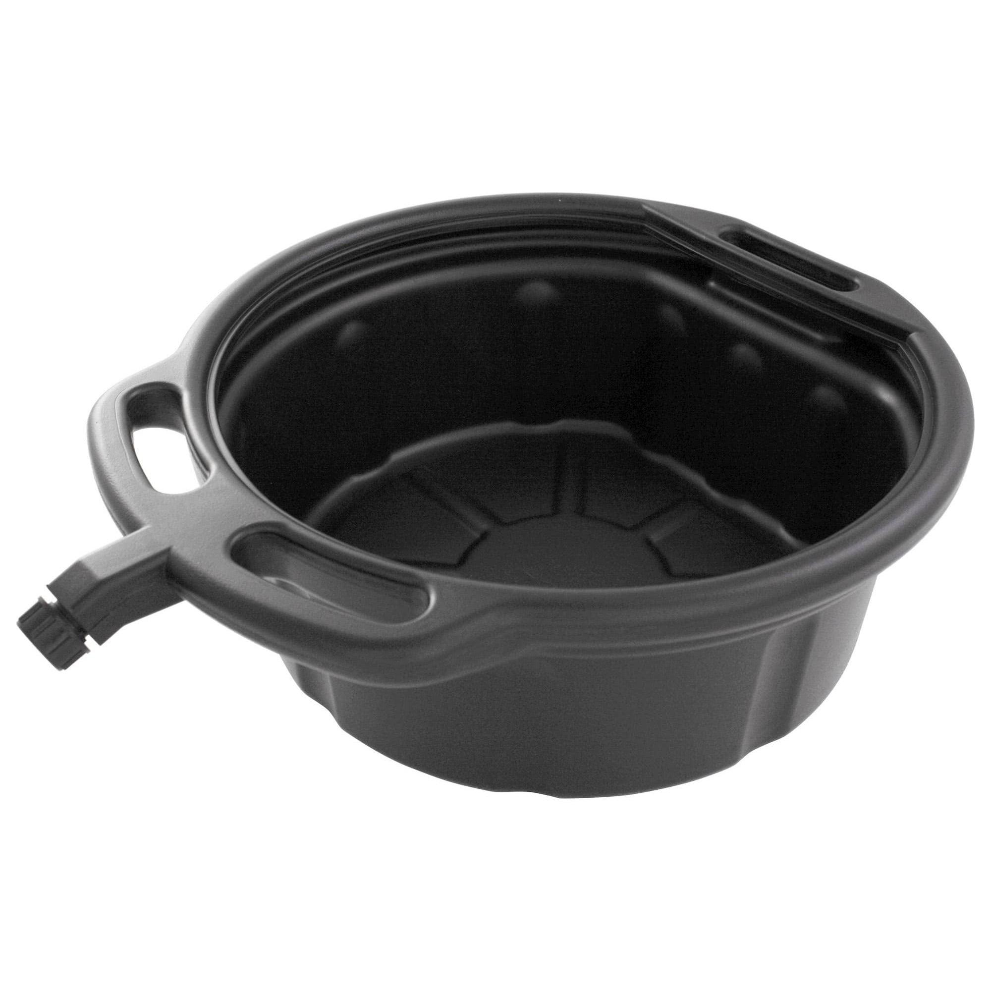 OILPAN16 - Bike It 16 Litre Oil Drain Pan With Pourer & Grip Handles