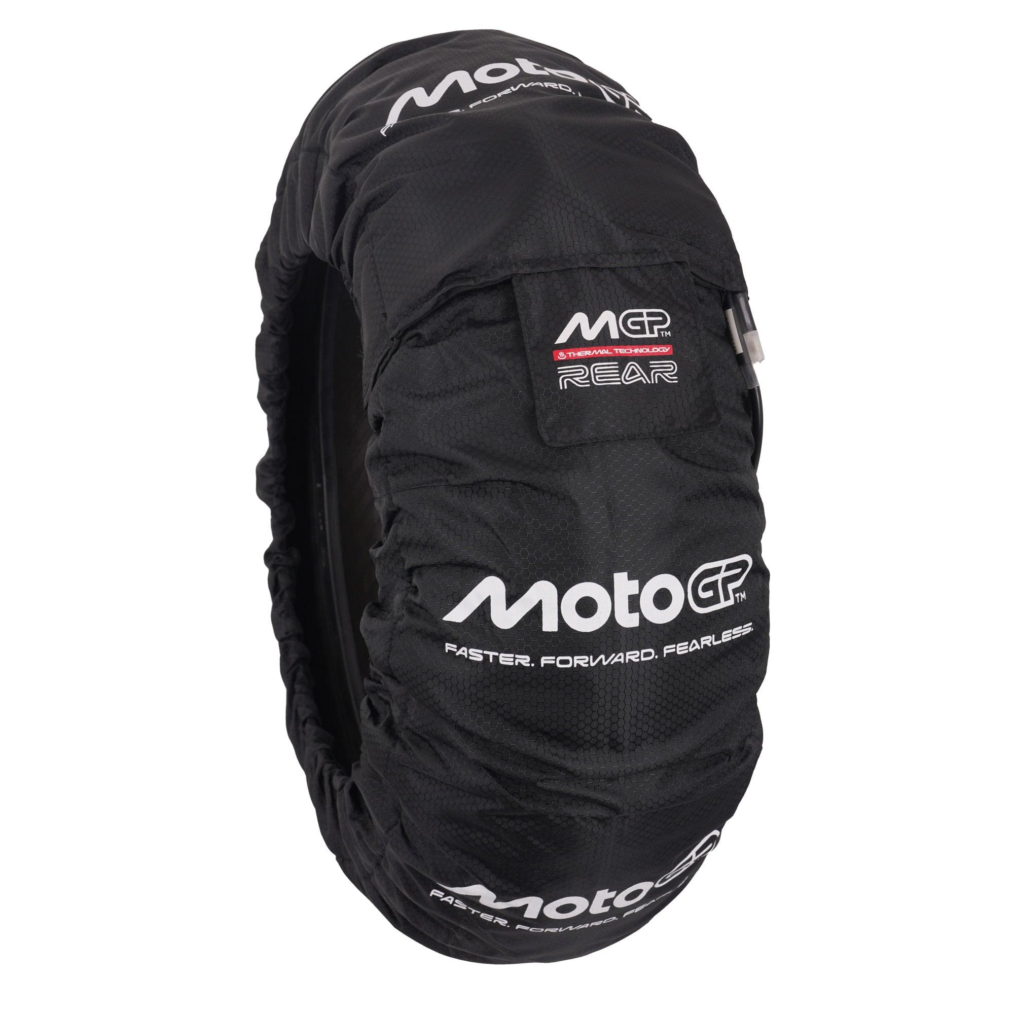 MGPWARM25 - MotoGP Tyre Warmer Set For Front 120/70-17" & Rear 180-190/55-17" With UK 3 Pin Plug image 2