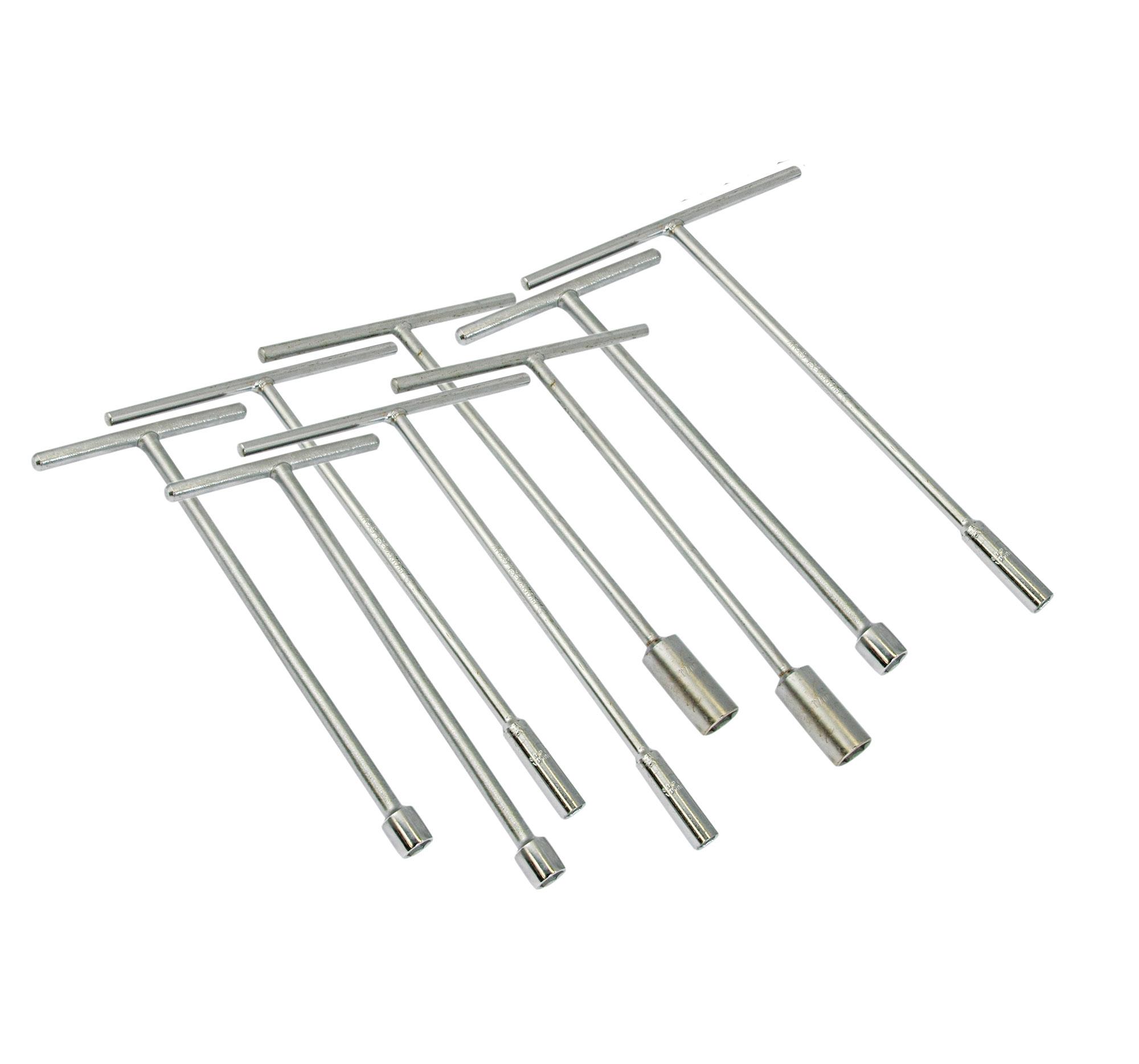 TSPSET - Bike It T-Spanner Workshop Pack - 8mm, 10mm, 11mm, 12mm, 13mm, 14mm, 17mm, 19mm
