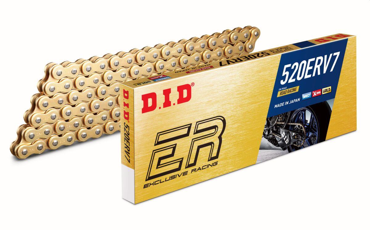 4525516361248 - DID 520 ERV7 Chain 118 Links - Gold