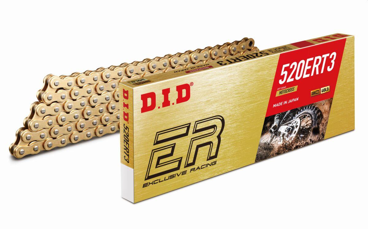 4525516906388 - DID 520 ERT3 Chain 114 Links - Gold