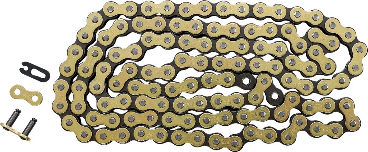 4525516172257 - DID 520 MX Series Chain 120 Links - Black/Gold