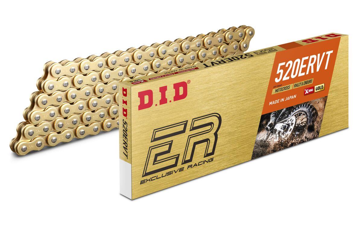 4525516358224 - DID 520ERVT Chain 114 Links - Gold