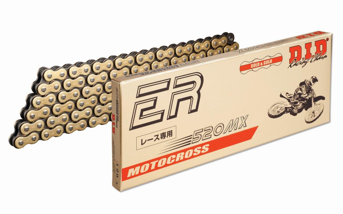 4525516172226 - DID 520 MX Series Chain 114 Links - Gold/Steel