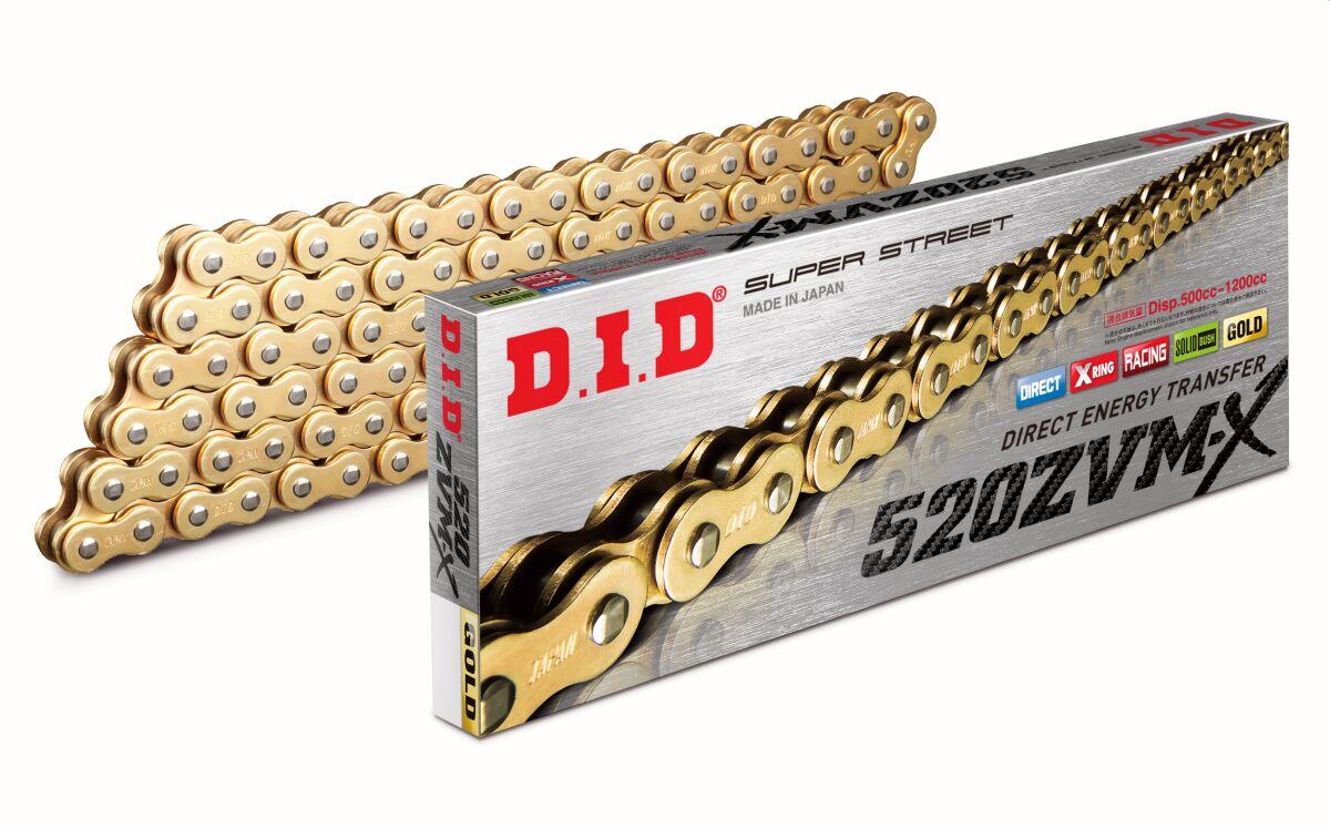 4525516330145 - DID 520 ZVM-X Chain 98 Links - Gold