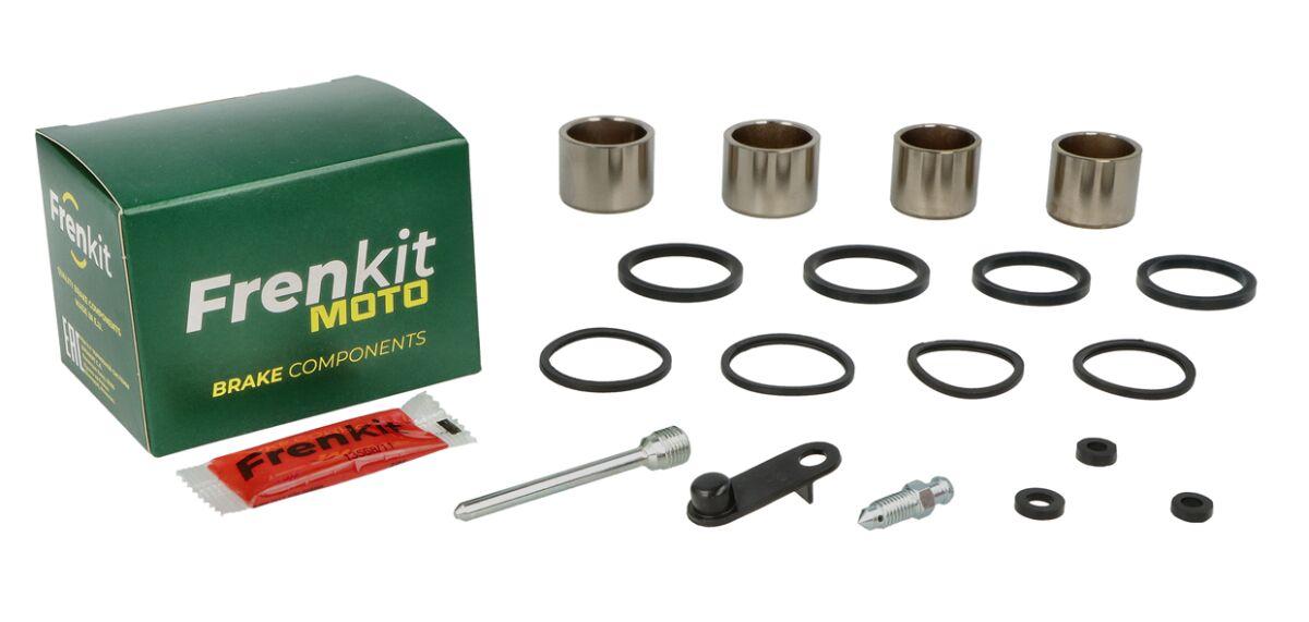 627068 - Frenkit Superkit Caliper Repair Kit For Kawasaki KLZ 1000 ABS 2012-2018 Front - Aluminum/Black/Silver/Stainless Steel