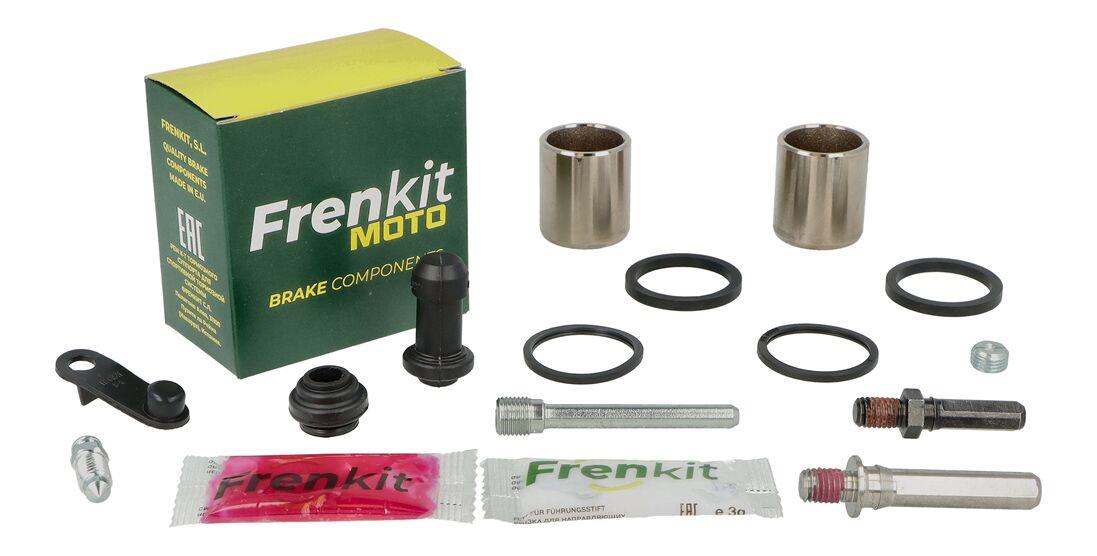 627055 - Frenkit Superkit Caliper Repair Kit For Yamaha MAJESTYS 125 2014 Fits Front Or Rear - Black/Silver/Stainless Steel