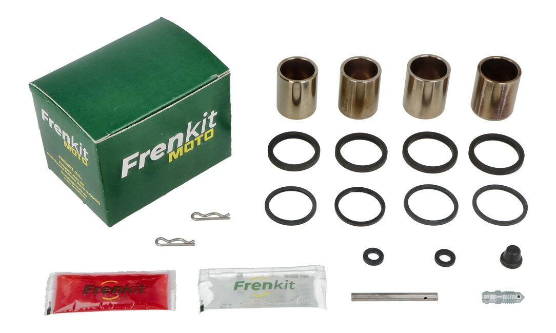 627005 - Frenkit Superkit Caliper Repair Kit For BMW K 1600 B ABS 2018-2024 Fits Front Left - Black/Silver/Stainless Steel