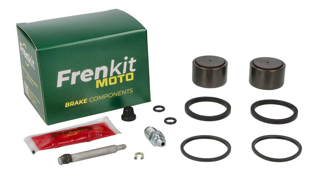 627031 - Frenkit Superkit Caliper Repair Kit For Ducati Hypermotard 1100 Evo SP 2010-2012 Fits Rear - Black/Silver/Stainless Steel