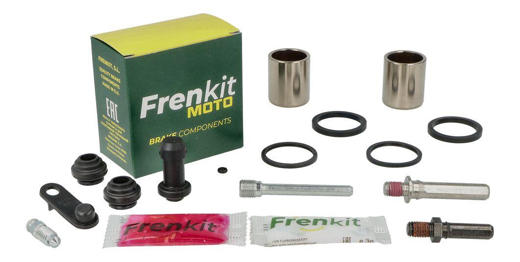 627056 - Frenkit Superkit Caliper Repair Kit For Triumph Adventurer 900 1996-2001 Fits Front Or Rear - Black/Silver/Stainless Steel