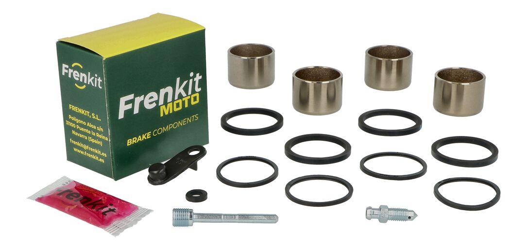 627063 - Frenkit Superkit Caliper Repair Kit For Kawasaki VN 1600 2005-2008 Fits Front Left - Black/Silver/Stainless Steel