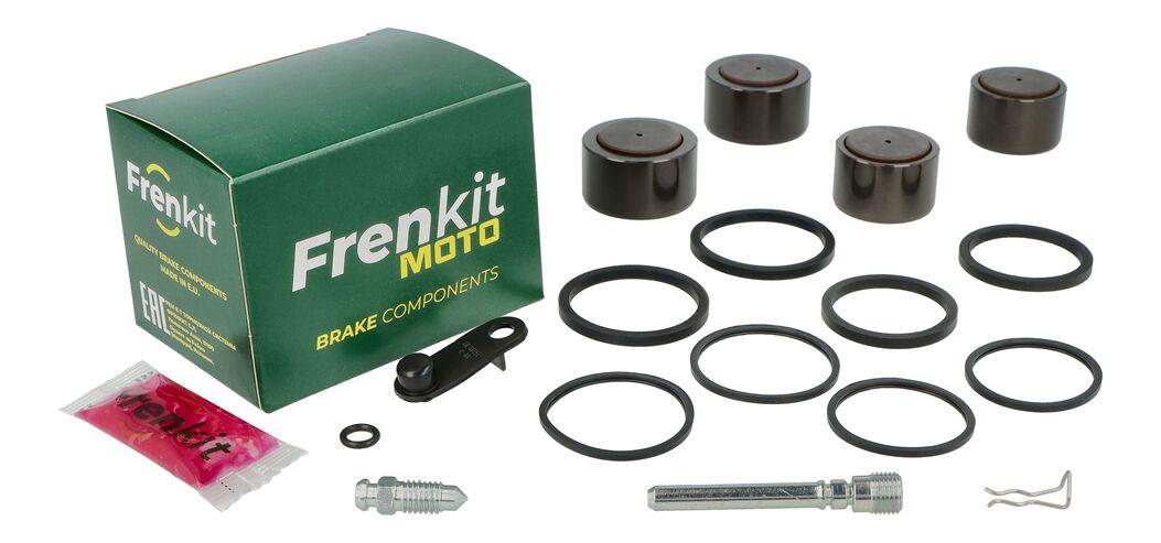 627049 - Frenkit Superkit Caliper Repair Kit For BMW K 1200 GT ABS 2003-2008 Fits Front Right - Black/Silver/Stainless Steel