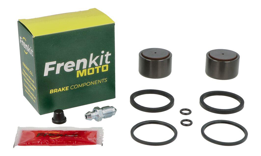629032 - Frenkit Caliper Repair Kit With Piston For Ducati Hypermotard 1100 Evo SP 2010-2012 Rear - Black/Silver