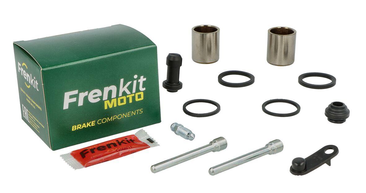 627132 - Frenkit Superkit Caliper Repair Kit For Honda NES 125 2000-2005 Front Left - Aluminum/Black/Stainless Steel