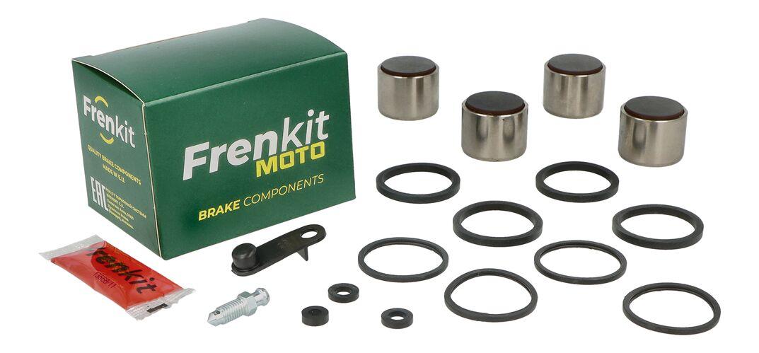 629067 - Frenkit Caliper Repair Kit With Piston For Kawasaki KR-1S 250 1989-1990 Front - Black/Silver