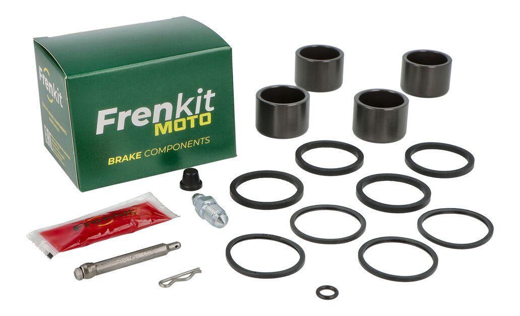 627028 - Frenkit Superkit Caliper Repair Kit For Ducati 748 1995-1998 Fits Front Right - Black/Silver/Stainless Steel