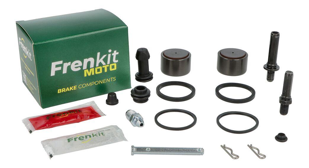 627029 - Frenkit Superkit Caliper Repair Kit For Ducati MultiStrada 1200 ABS 2015-2017 Fits Rear - Black/Silver/Stainless Steel
