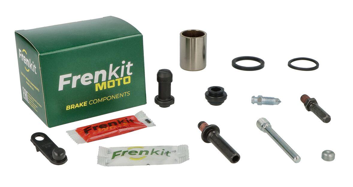 627115 - Frenkit Superkit Caliper Repair Kit For Honda NH 50 MS 1988-1992 Front Left - Aluminum/Black/Stainless Steel