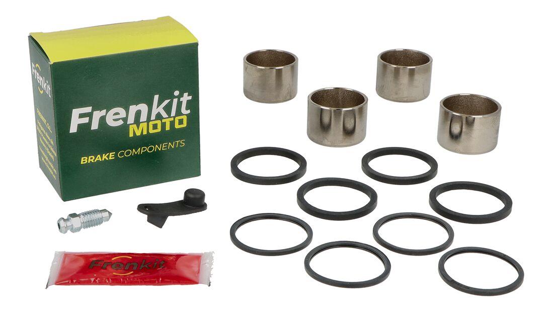 629050 - Frenkit Caliper Repair Kit With Piston For Honda CBR600RR 2003-2004 Front - Black/Silver