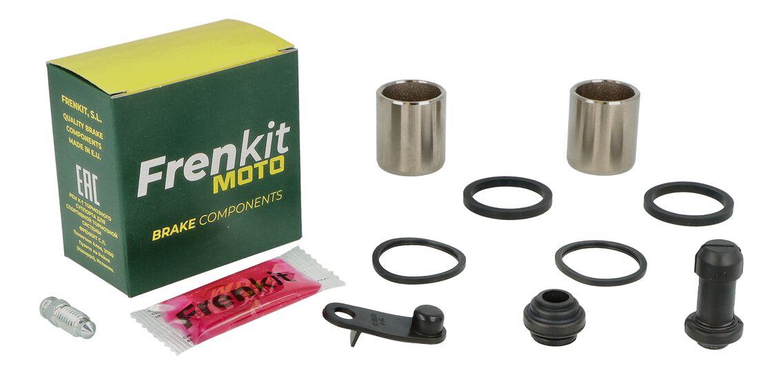 629056 - Frenkit Caliper Repair Kit With Piston For Yamaha MAJESTYS 125 2014 Front - Black/Silver