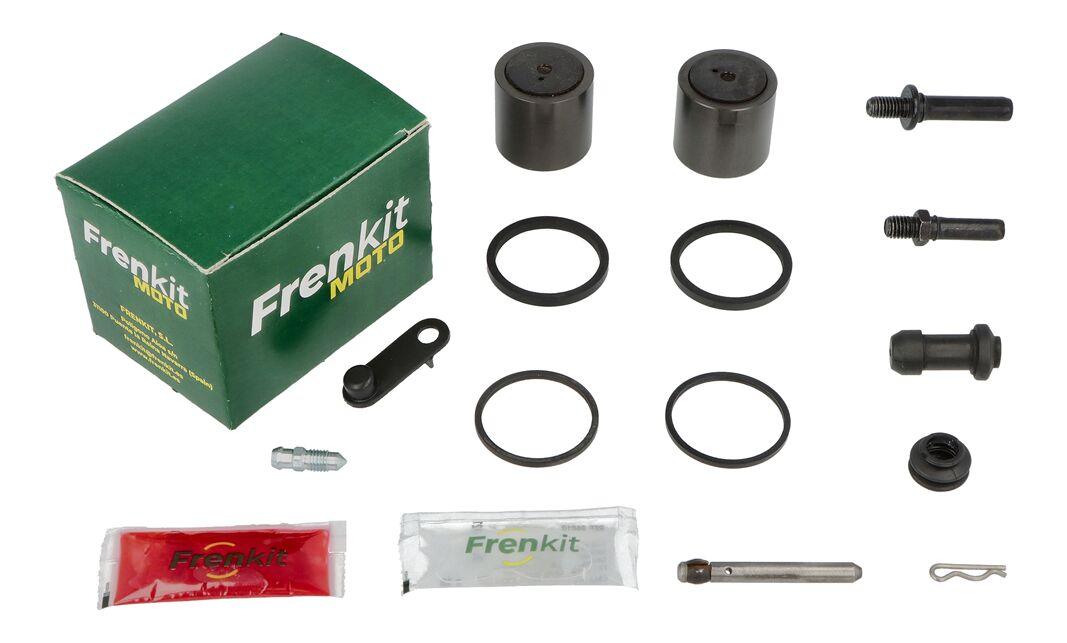 627003 - Frenkit Superkit Caliper Repair Kit For BMW C1 125 2000-2004 Fits Front Left - Black/Silver/Stainless Steel