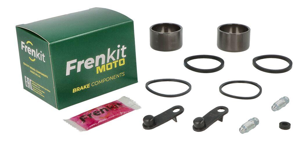 629071 - Frenkit Caliper Repair Kit With Piston For Kawasaki ZG 1400 2008-2010 Rear - Black/Silver