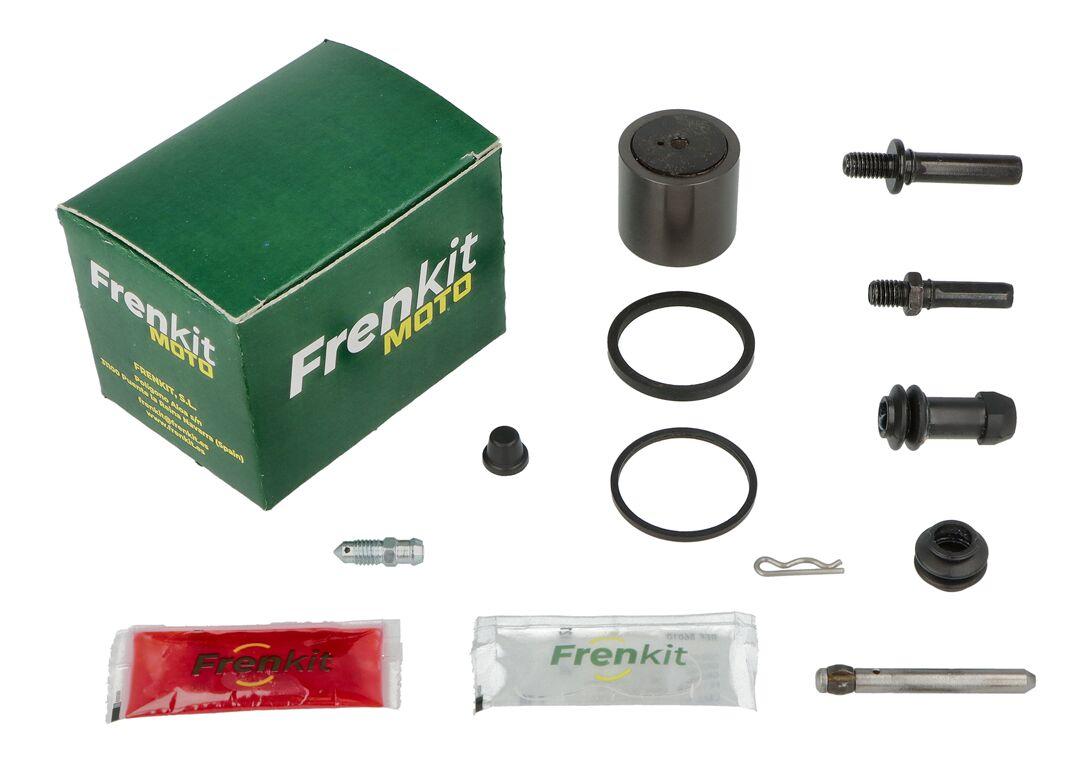 627020 - Frenkit Superkit Caliper Repair Kit For BMW G 450 X 2008-2011 Fits Rear - Black/Silver/Stainless Steel
