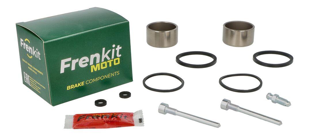 627039 - Frenkit Superkit Caliper Repair Kit For Yamaha RD 350 LC 1986-1990 Fits Front Or Rear - Black/Silver/Stainless Steel