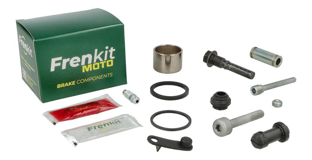 627042 - Frenkit Superkit Caliper Repair Kit For Honda CB500F 2013-2023 Fits Rear - Black/Silver/Stainless Steel