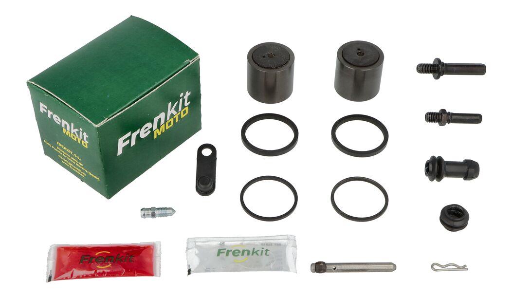 627013 - Frenkit Superkit Caliper Repair Kit For BMW K 1600 B ABS 2018-2024 Fits Rear - Black/Silver/Stainless Steel