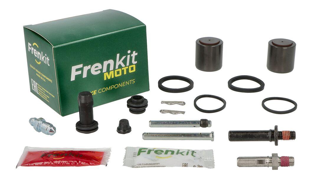 627012 - Frenkit Superkit Caliper Repair Kit For BMW R 1200 GS ABS 2017-2019 Fits Rear - Black/Silver/Stainless Steel