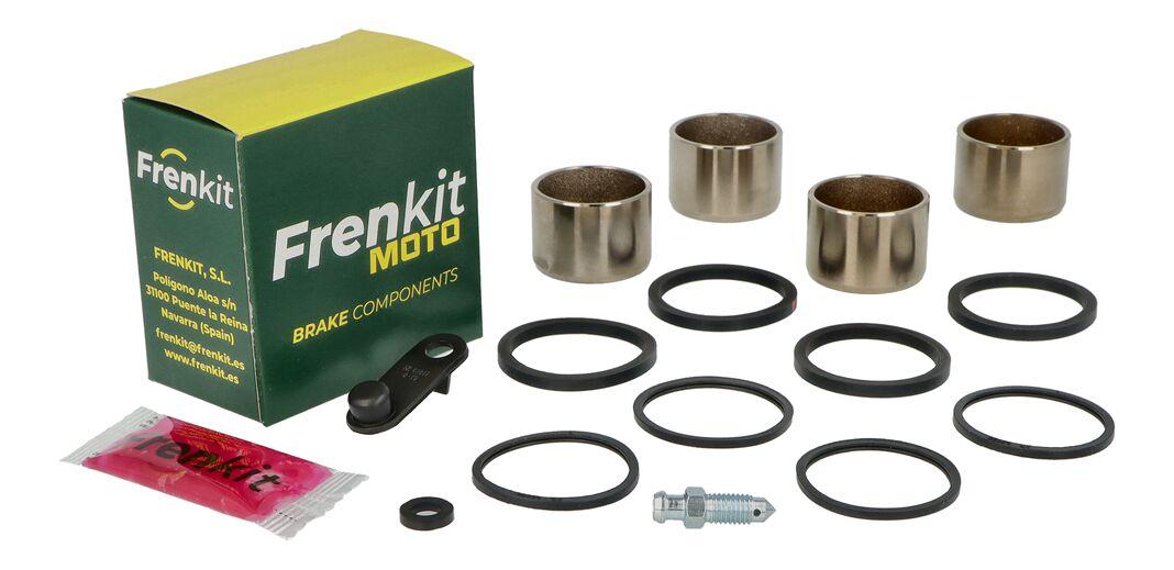 629063 - Frenkit Caliper Repair Kit With Piston For Kawasaki VN 1600 2005-2008 Front - Black/Silver