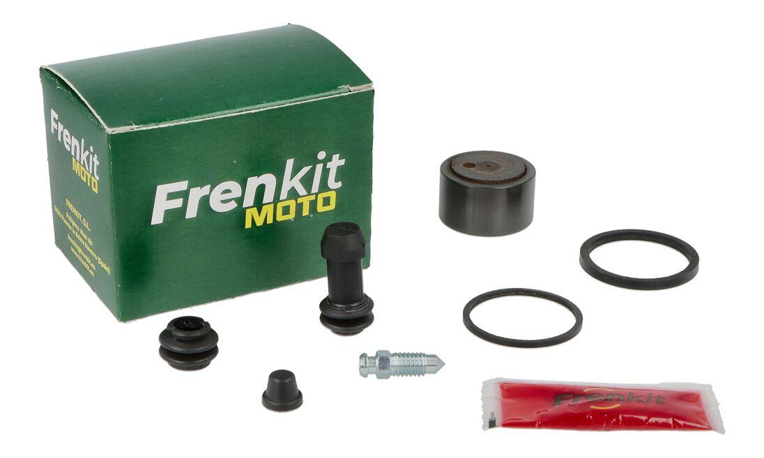 629023 - Frenkit Caliper Repair Kit With Piston For BMW G 450 X 2008-2011 Rear - Black/Stainless Steel