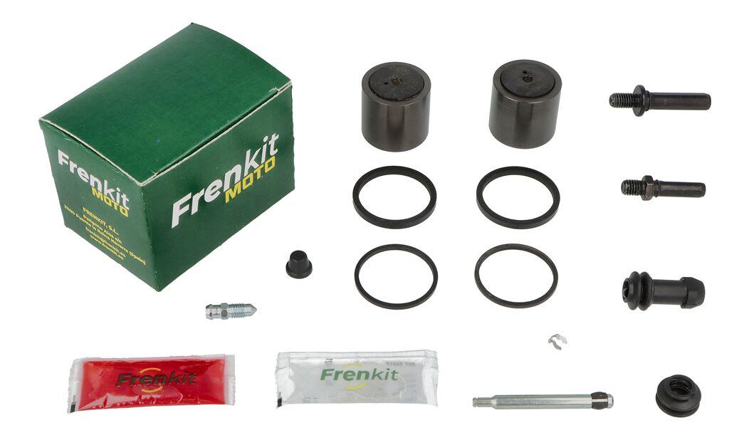 627018 - Frenkit Superkit Caliper Repair Kit For BMW R 1100 GS 1993-1999 Fits Rear - Black/Silver/Stainless Steel