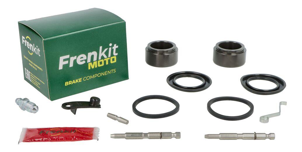 627025 - Frenkit Superkit Caliper Repair Kit For BMW K 100 1982-1990 Fits Front - Black/Silver/Stainless Steel