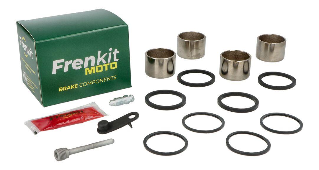 627046 - Frenkit Superkit Caliper Repair Kit For Kawasaki H2 1000 SXABS 2018-2020 & 2022-2025 Fits Front - Black/Silver/Stainless Steel