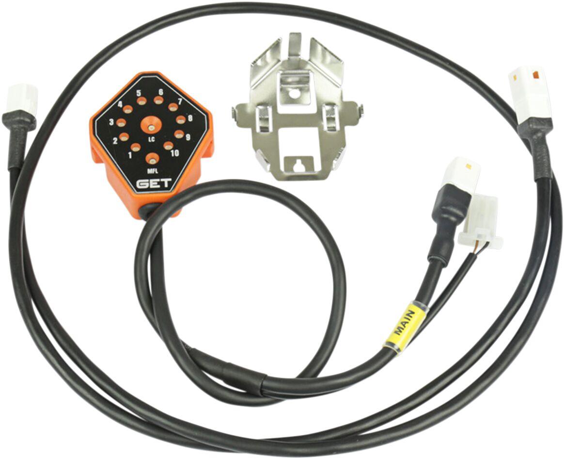 GK-LCGPA-0003 - GET LC-GPA Control For Honda CRF250R 2016-2023 - Black/Orange/White