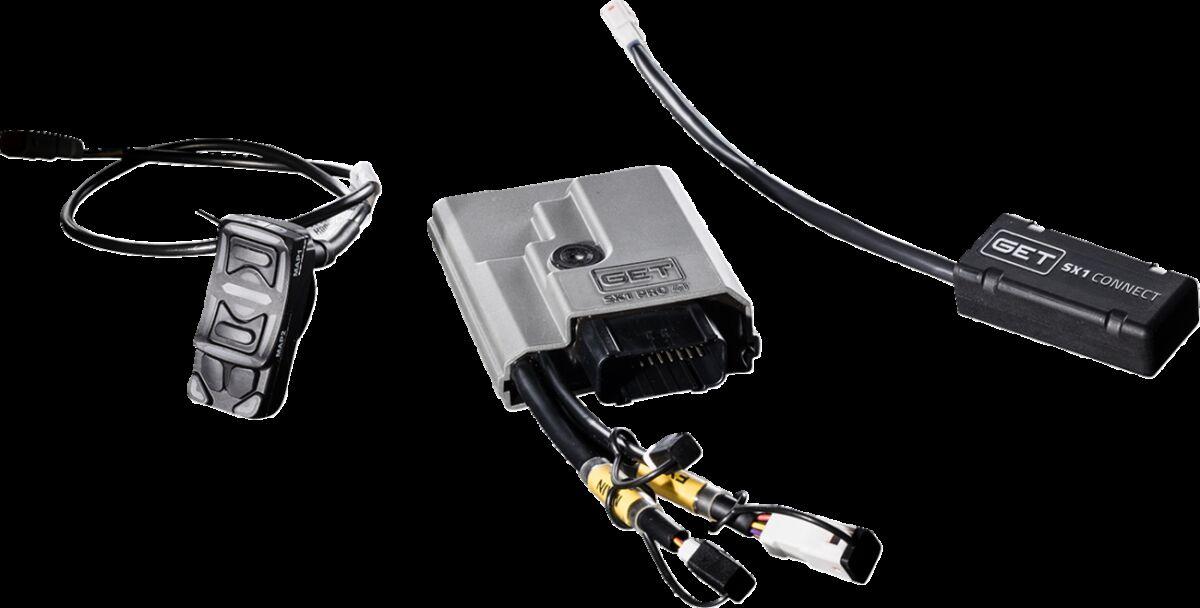 GK-SX1PRO4T-0014 - GET SX1 Engine Control Kit For Gas Gas EC250F 2024-2025 - Black/Grey