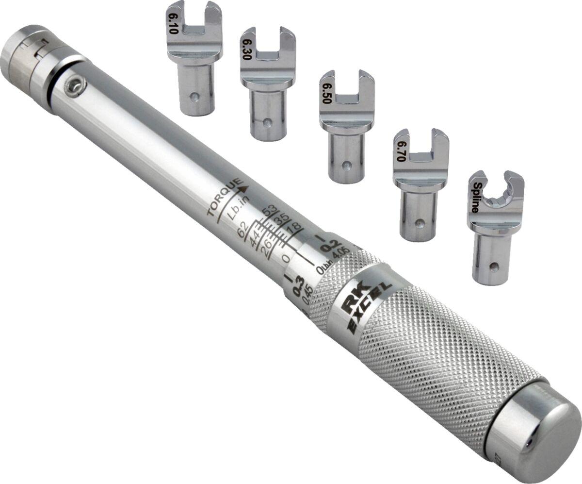 TWS-210ANS - Excel Spoke Torque Wrench Kit - Chrome